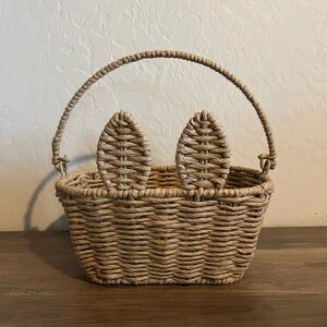 Target Bullseyes Playground Easter Bunny Wicker Decorative Basket Bunny Ears